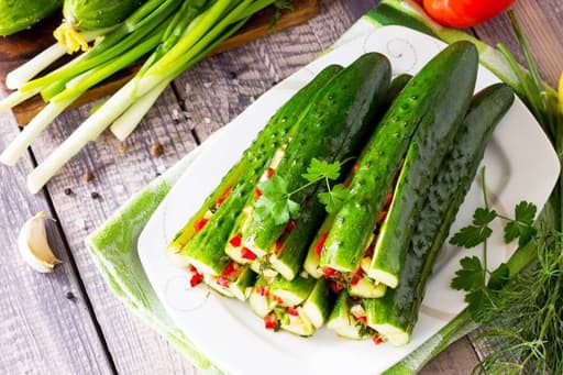Топ 5 закусок из огурцов!